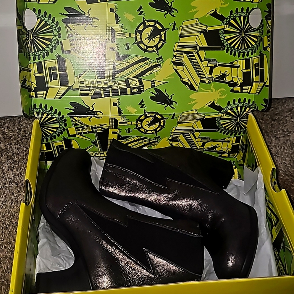 FLY London lightning booties, size 41